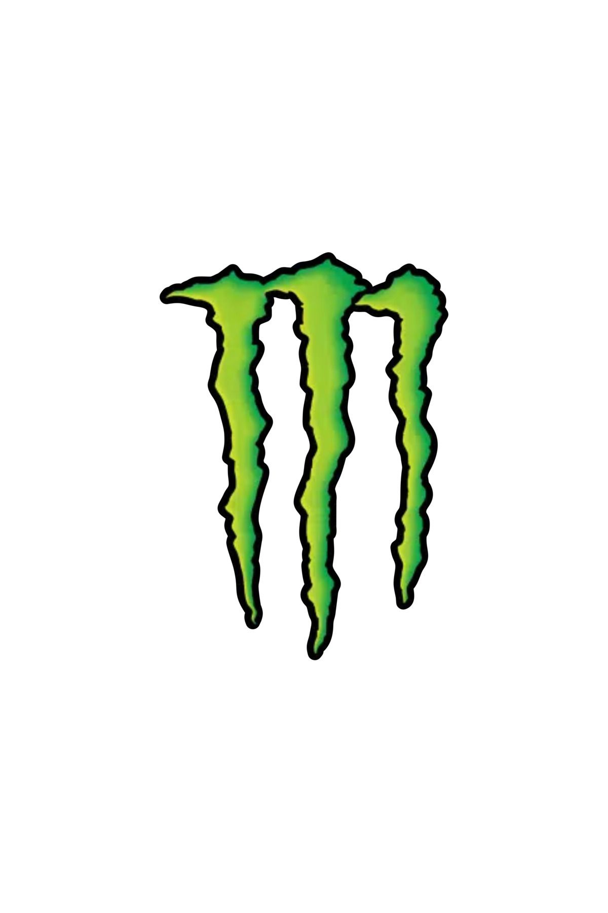 11 x 8 cm  Monster Sticker Motor Araba Kask Laptop Sticker