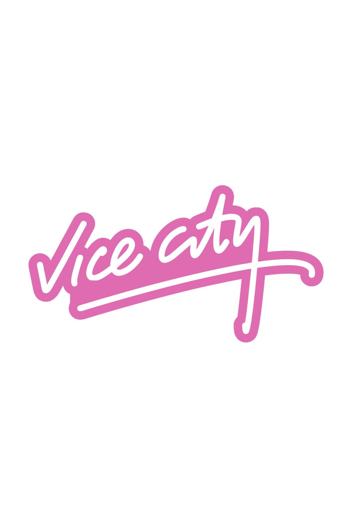 12x6,5 Cm Vice  City Sticker Araba Laptop Oto Motor Sticker