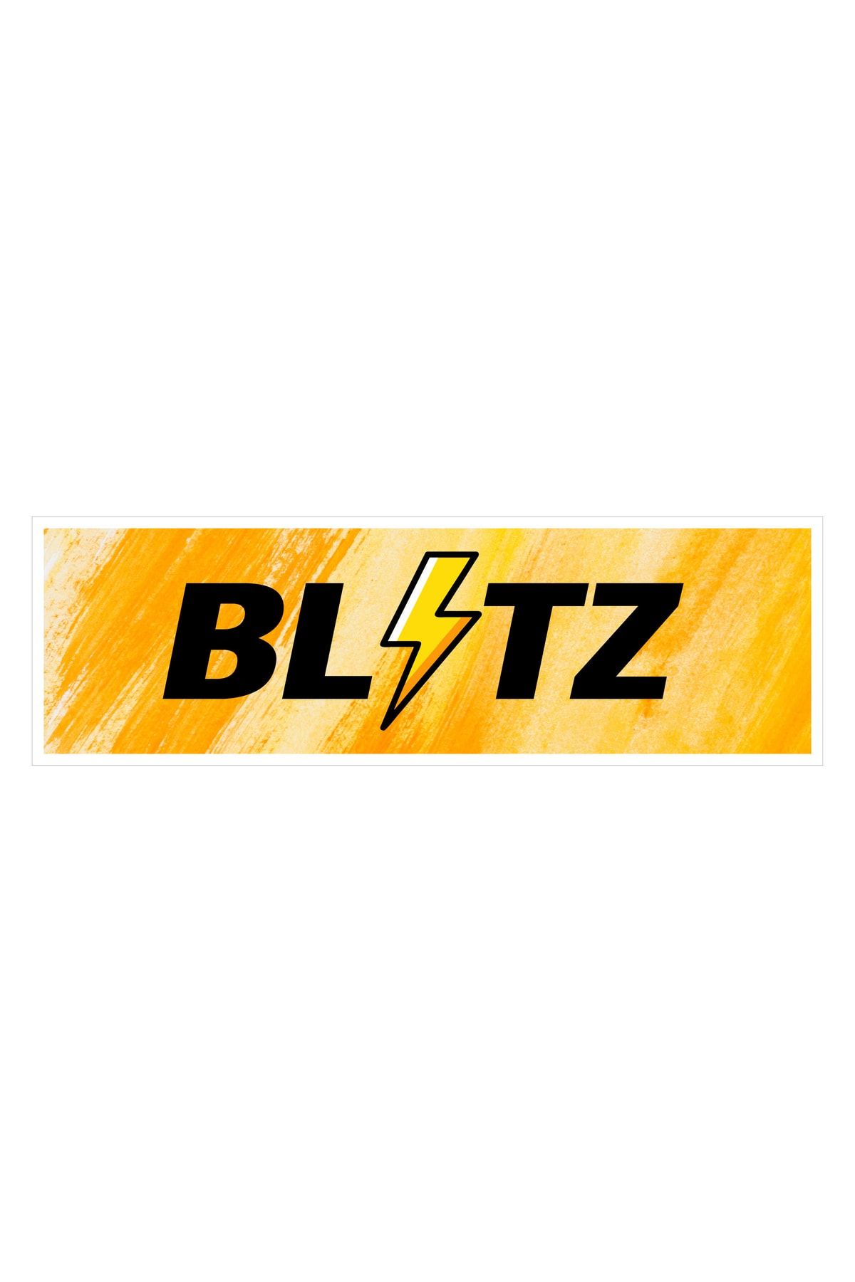 17 X 5 Cm  Blitz Oto Cam Sticker Araba Slap Sticker