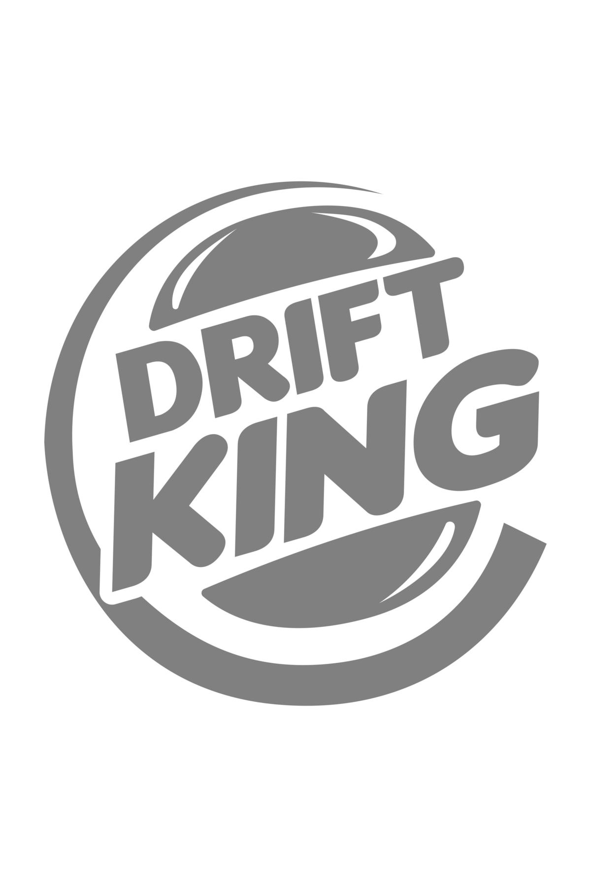 20 X 20 Cm  Drift King Oto Sticker Araba Cam Sticker