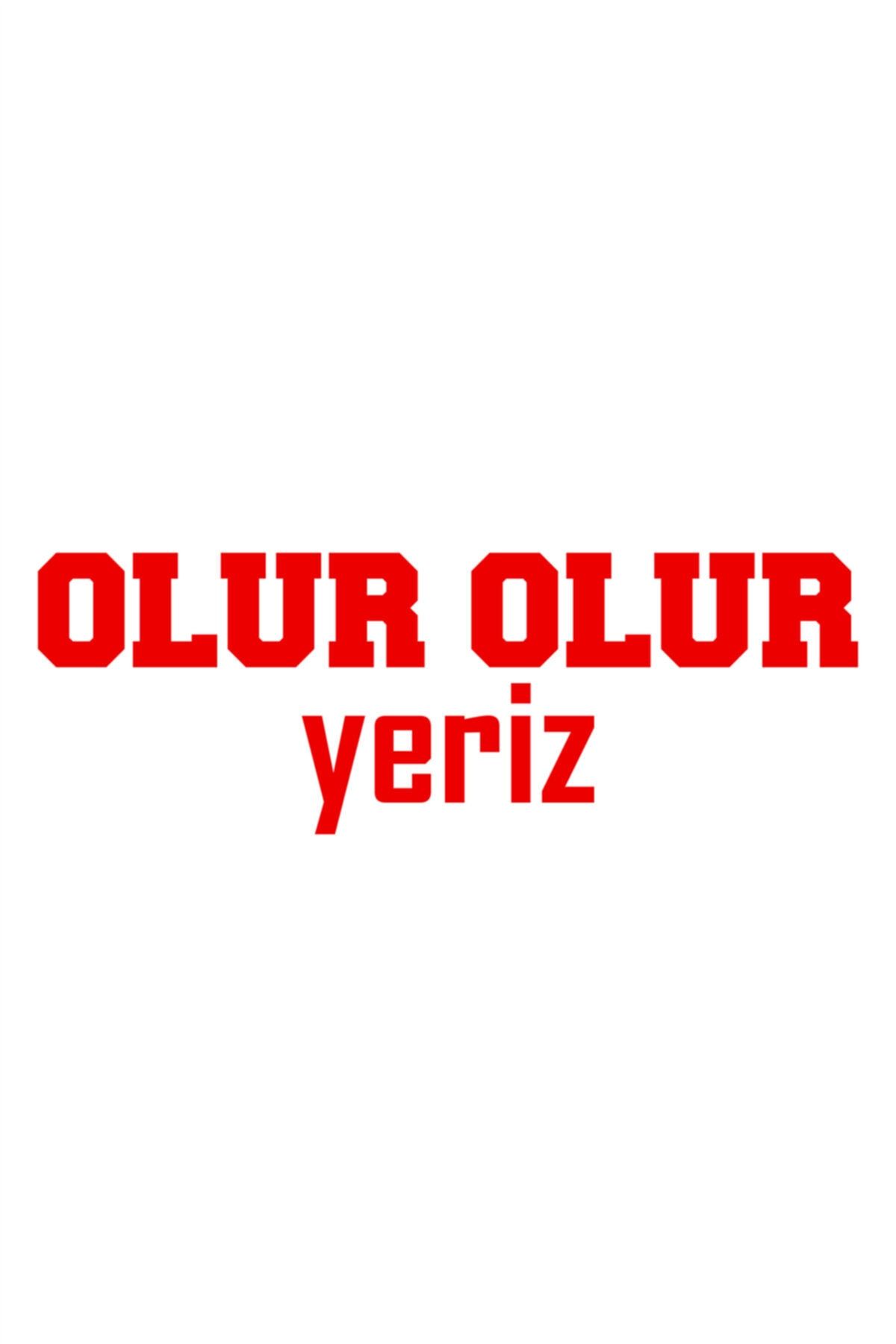 20 X 7 Cm Olur  Olur Yeriz Oto Cam Sticker Araba Sticker Kırmızı