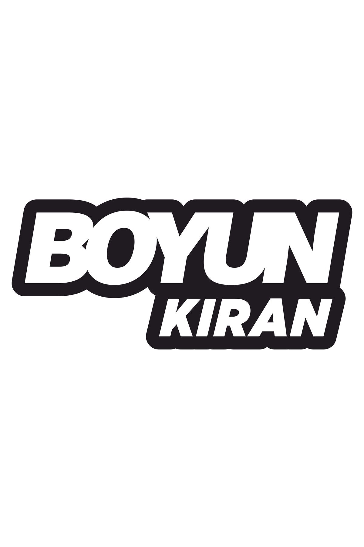 20 X 8 Cm  Boyun Kıran Oto Cam Sticker Araba Sticker