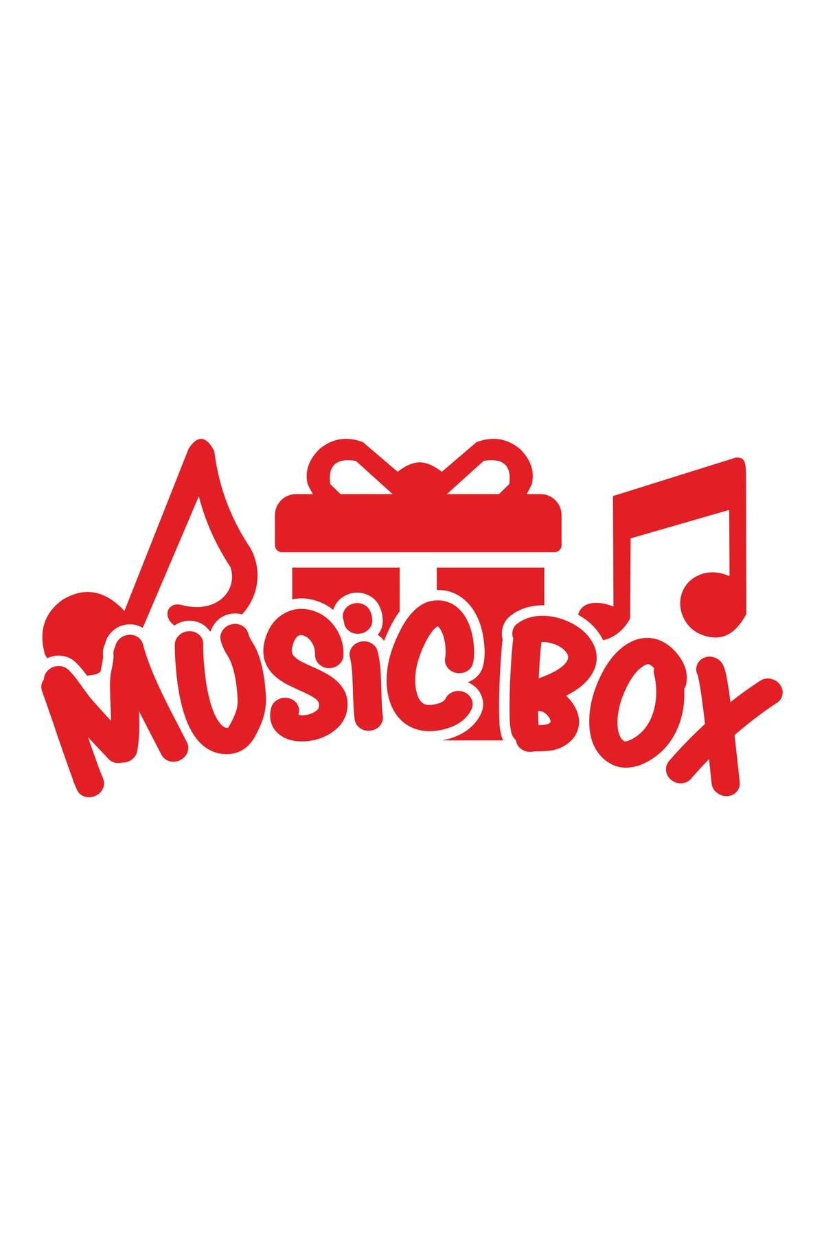 25 X 12 Cm  Music Box Müzik Kutusu Oto Sticker Araba Cam Sticker