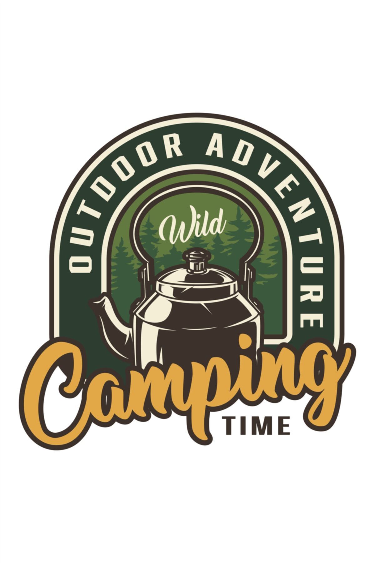 Adventure  Camping Çay Tea Sticker Oto Sticker Off Road 10 X 10 Cm