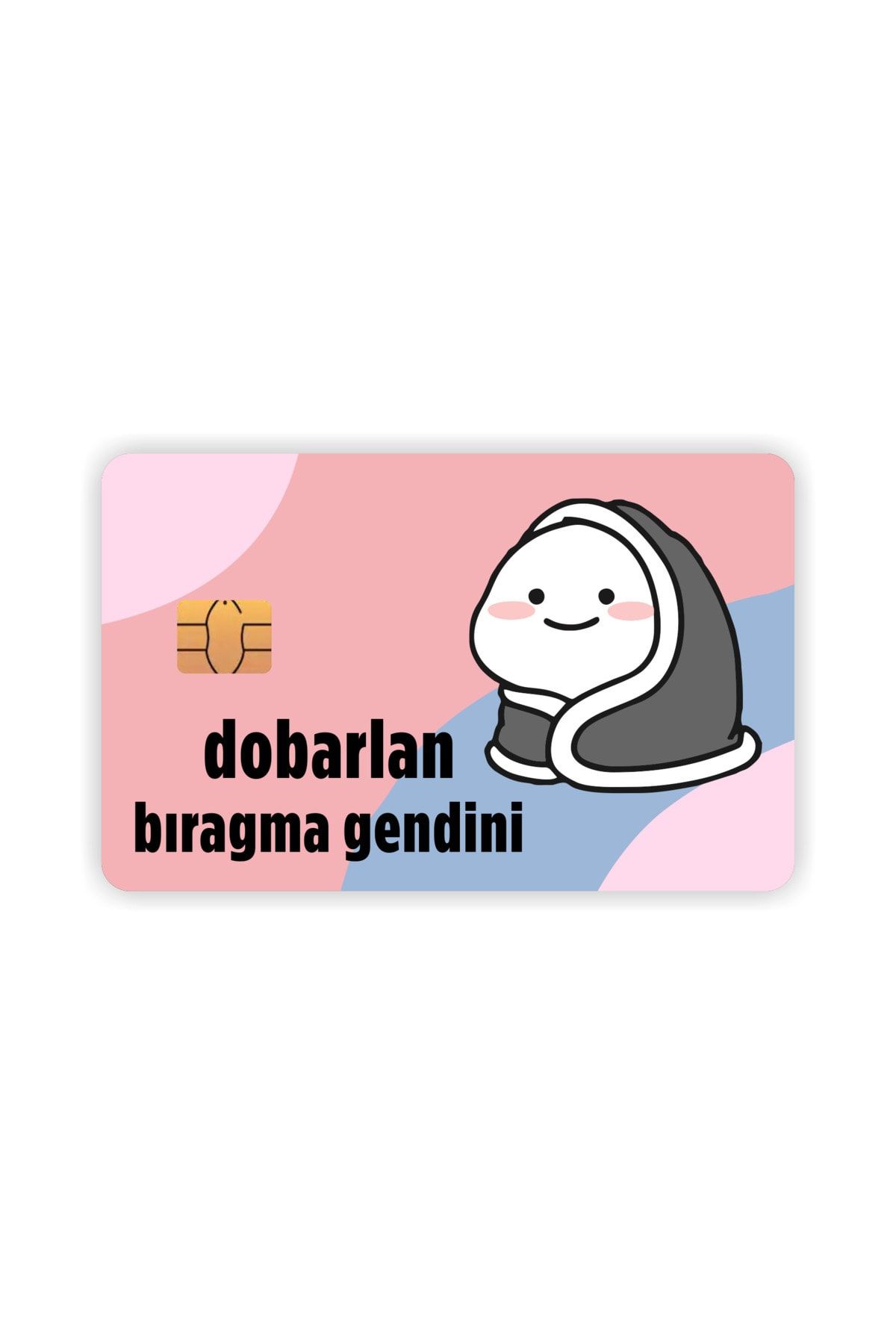 Dobarlan  Bırakma Kendini Kart Kaplama Sticker Kart Etiketi