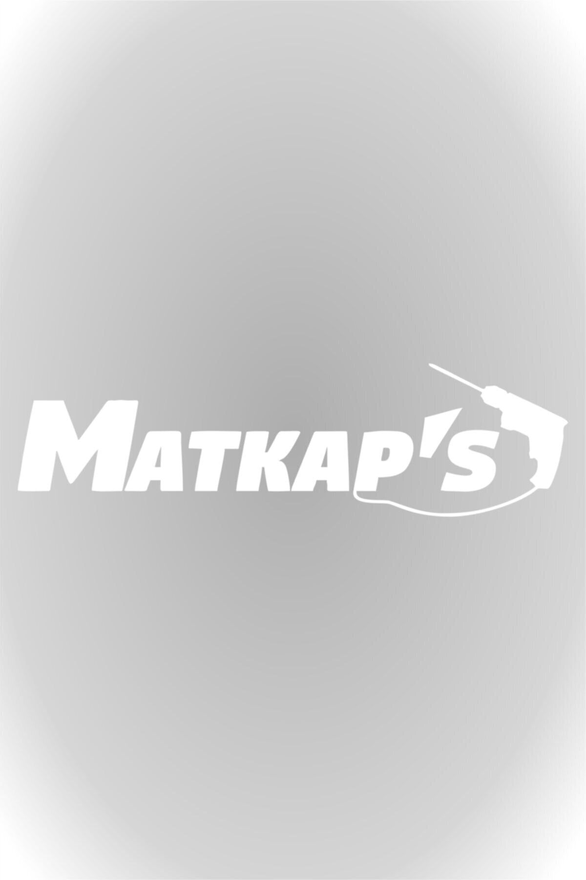 Matkap's  Sticker Oto Sticker Araba Sticker Beyaz 20 X 6 Cm