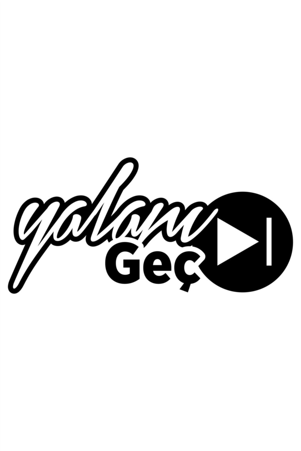 Yalanı Geç Oto  Sticker Araba Cam Sticker Siyah 20 X 9,5 Cm